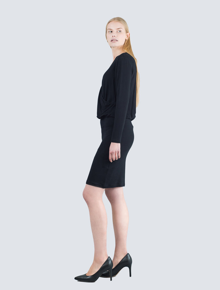LILLE-Lisbetta-dress-black-front