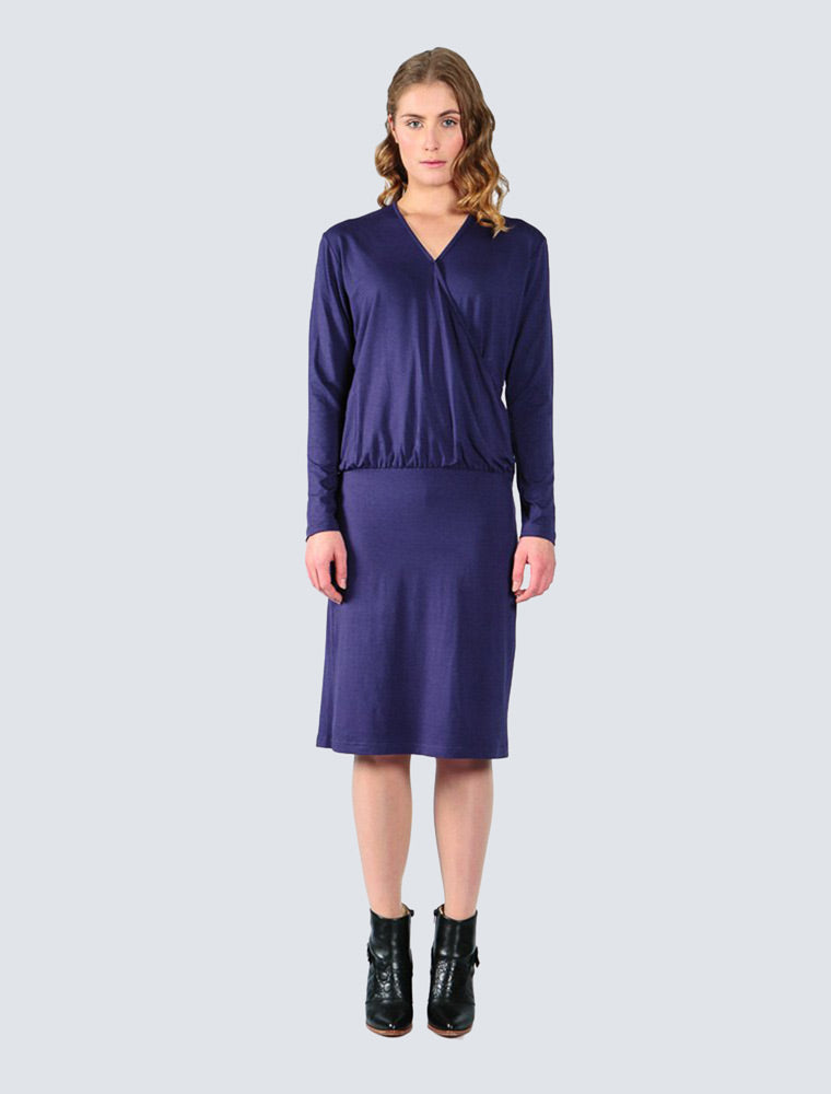 LILLE-Lisbetta-dress-violet-front