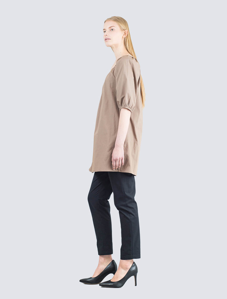 LILLE-Sindi-tunic-cacao