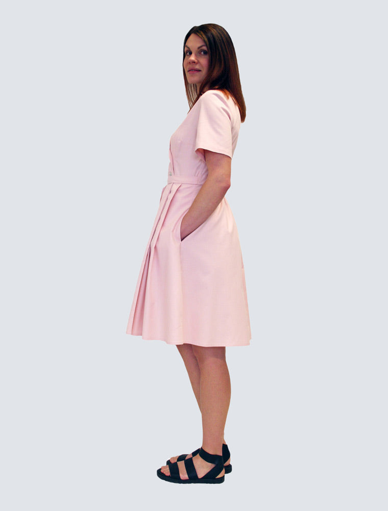 Sofia Dress Pale Pink Lille Clothing – LILLE Clothing
