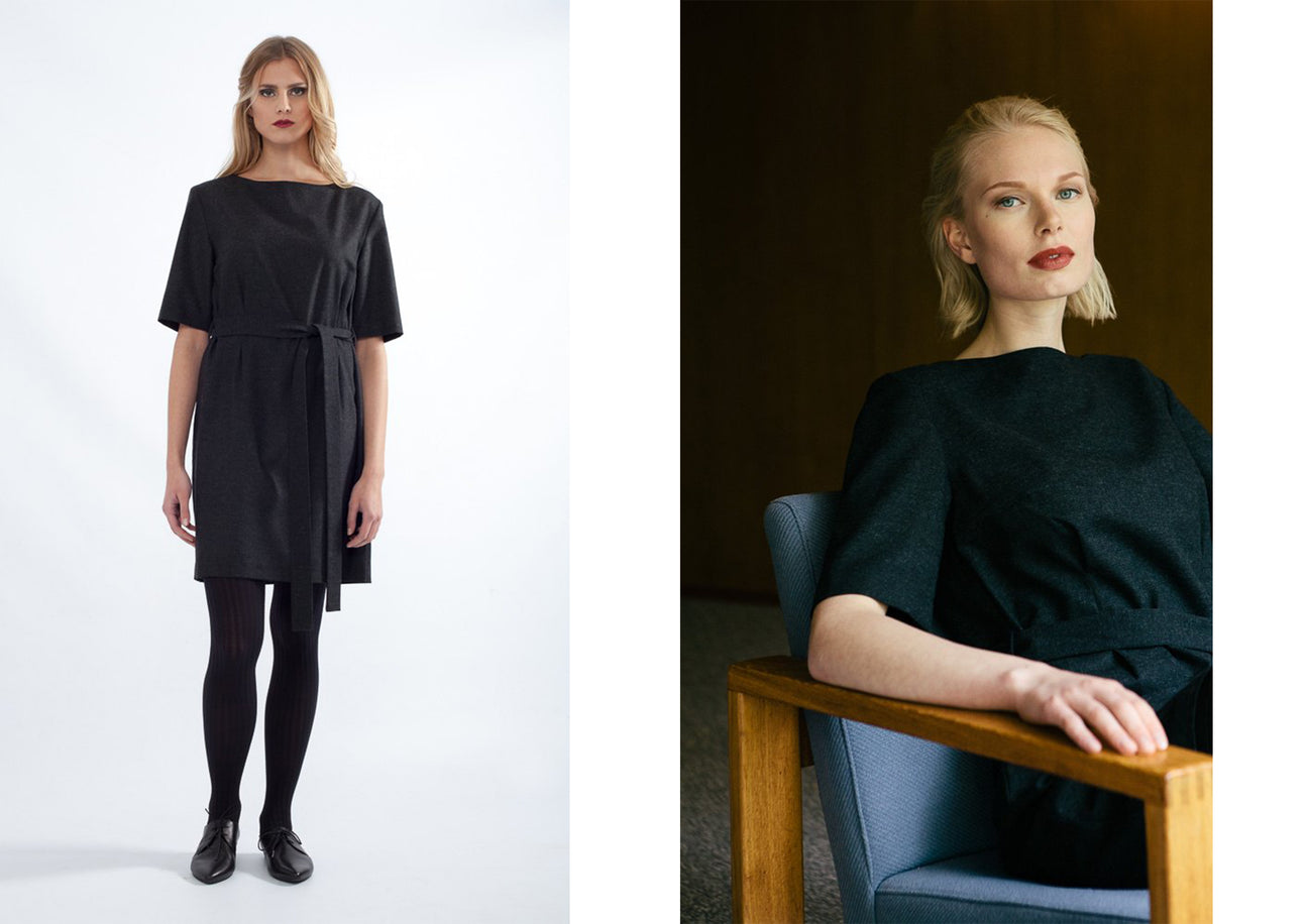 Anna-Maria from the Secret Wardrobe blog; Timeless office dress