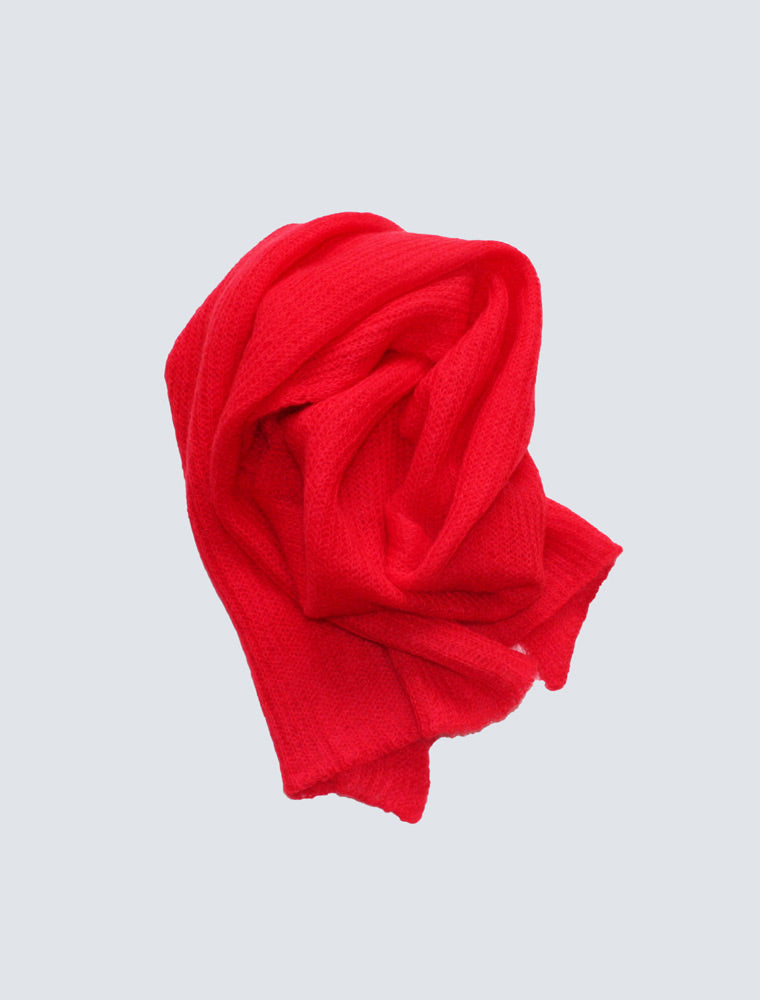 LILLE-Milla-scarf-cherry-red